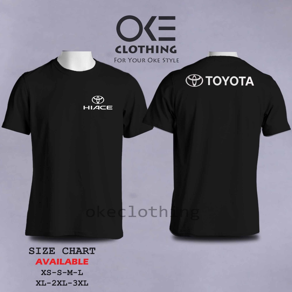 Kaos Toyota Hiace Elegan BERKUALITAS
