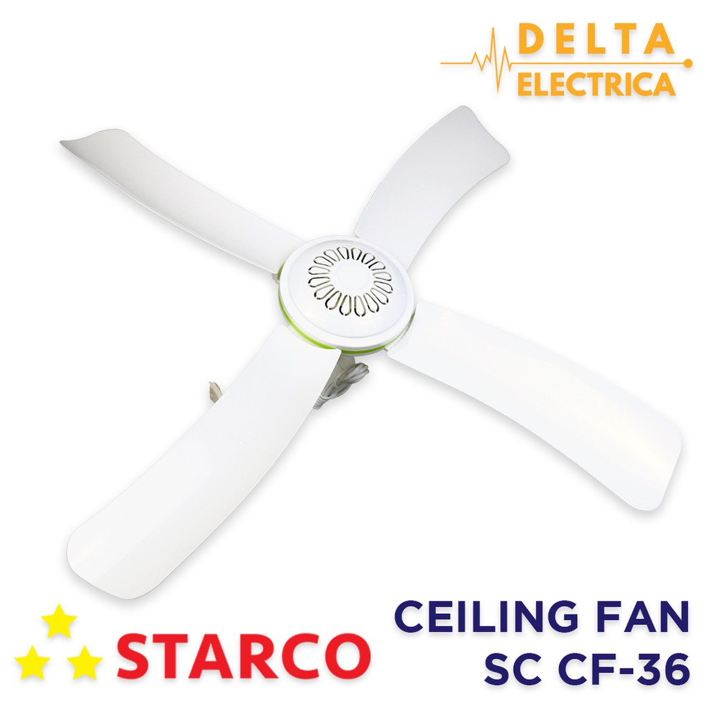 Starco Kipas Angin Atap Plafon Sc Cf 36 Shopee Indonesia