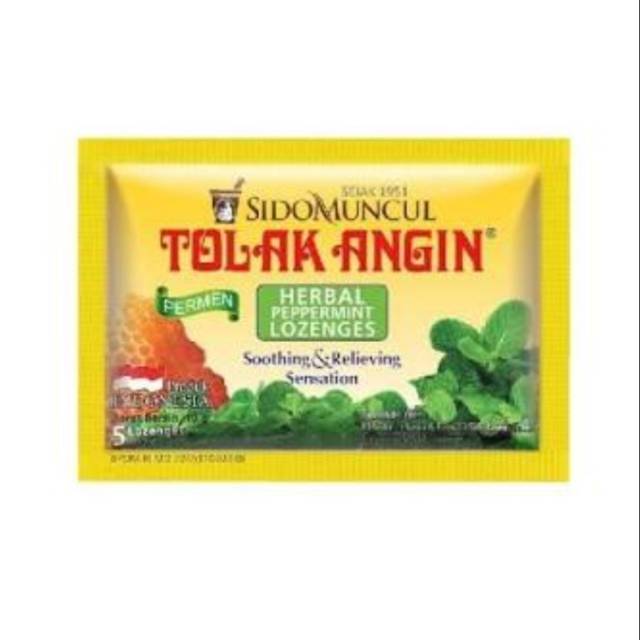 

Tolak Angin PERMEN / sachet