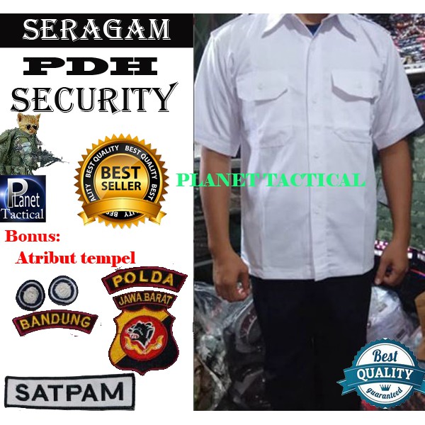 SERAGAM PDH SECURITY BAJU STELAN SATPAM GROSIR