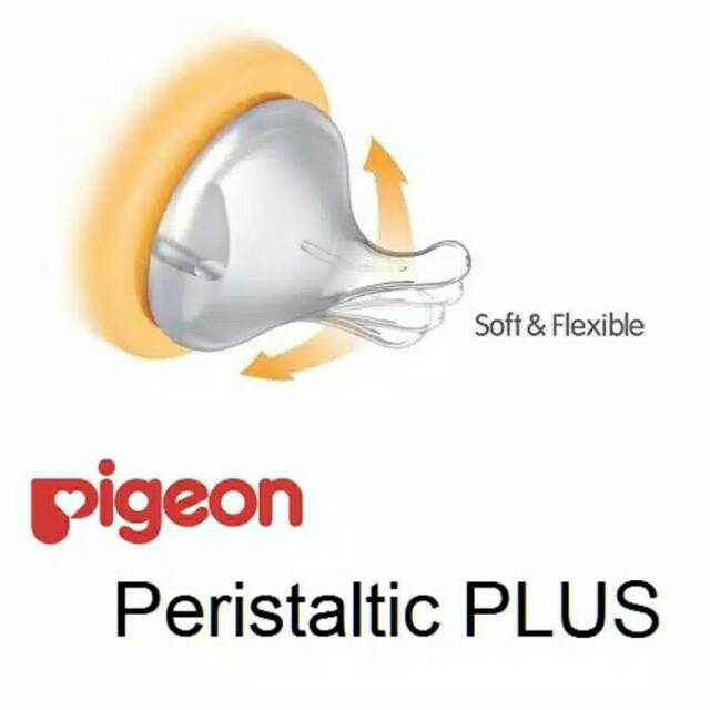 Pigeon Botol Susu SoftTouch Peristaltic Plus 240 Ml BPA Free