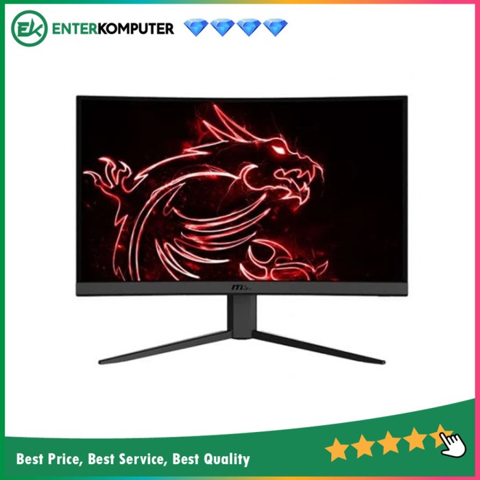 Monitor MSI Optix G24C4 24&quot; Curved Gaming Monitor