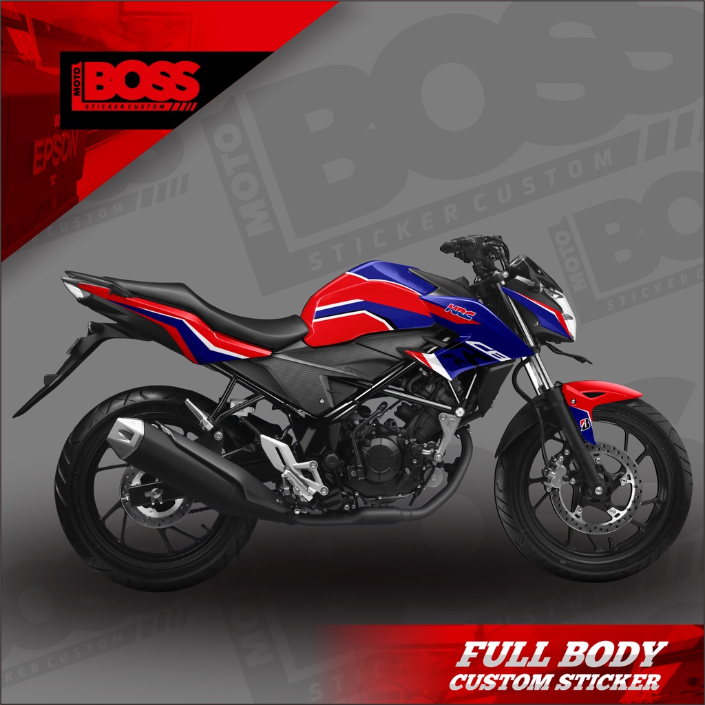 Decal Sticker Full Body Honda CB150 R V2 Tahun 2016 2017 Sticker Decal CB150R V2 Full Body Motif hrc