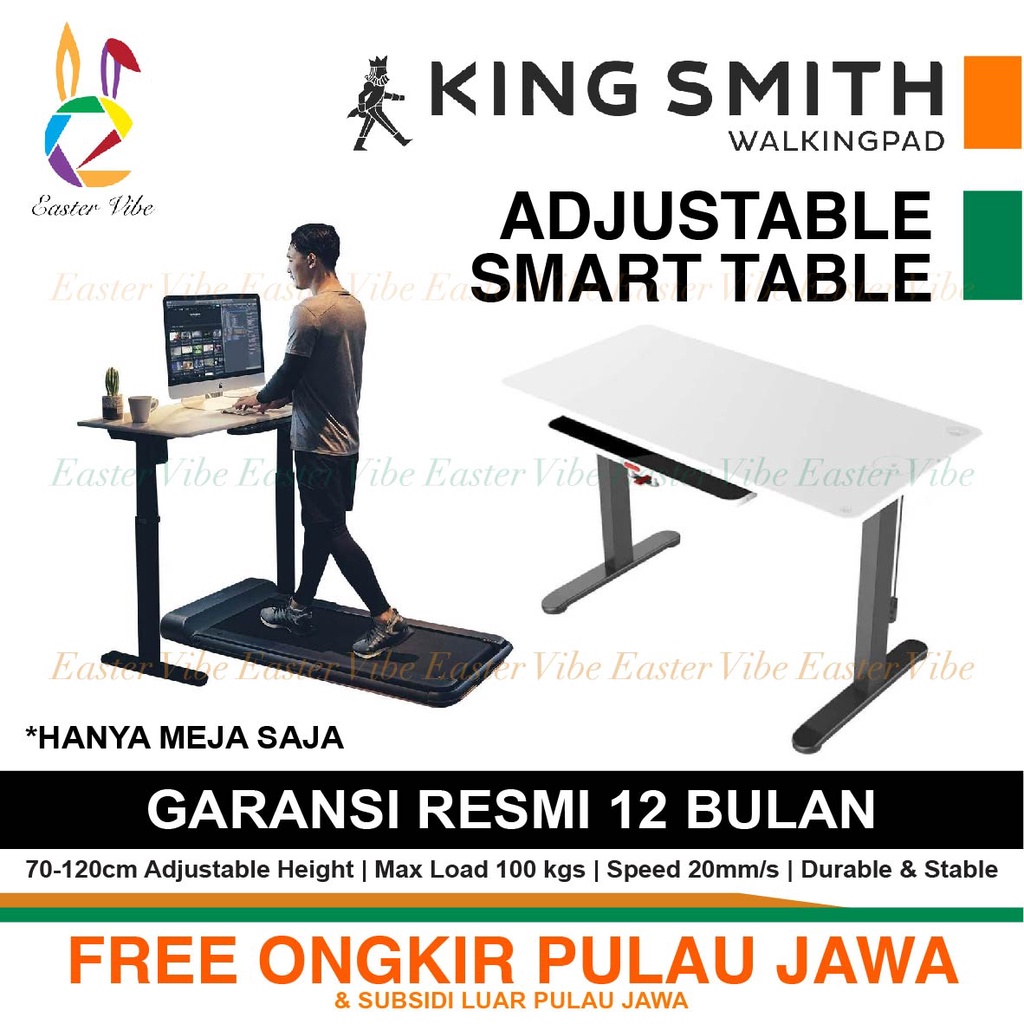 Kingsmith Adjustable Desk Smart Table Multifunctional Meja