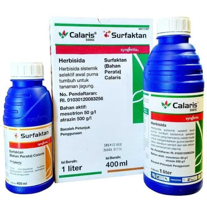Herbisida selektif Calaris 550SC 250 ml + Perekat 1 liter - pertanian