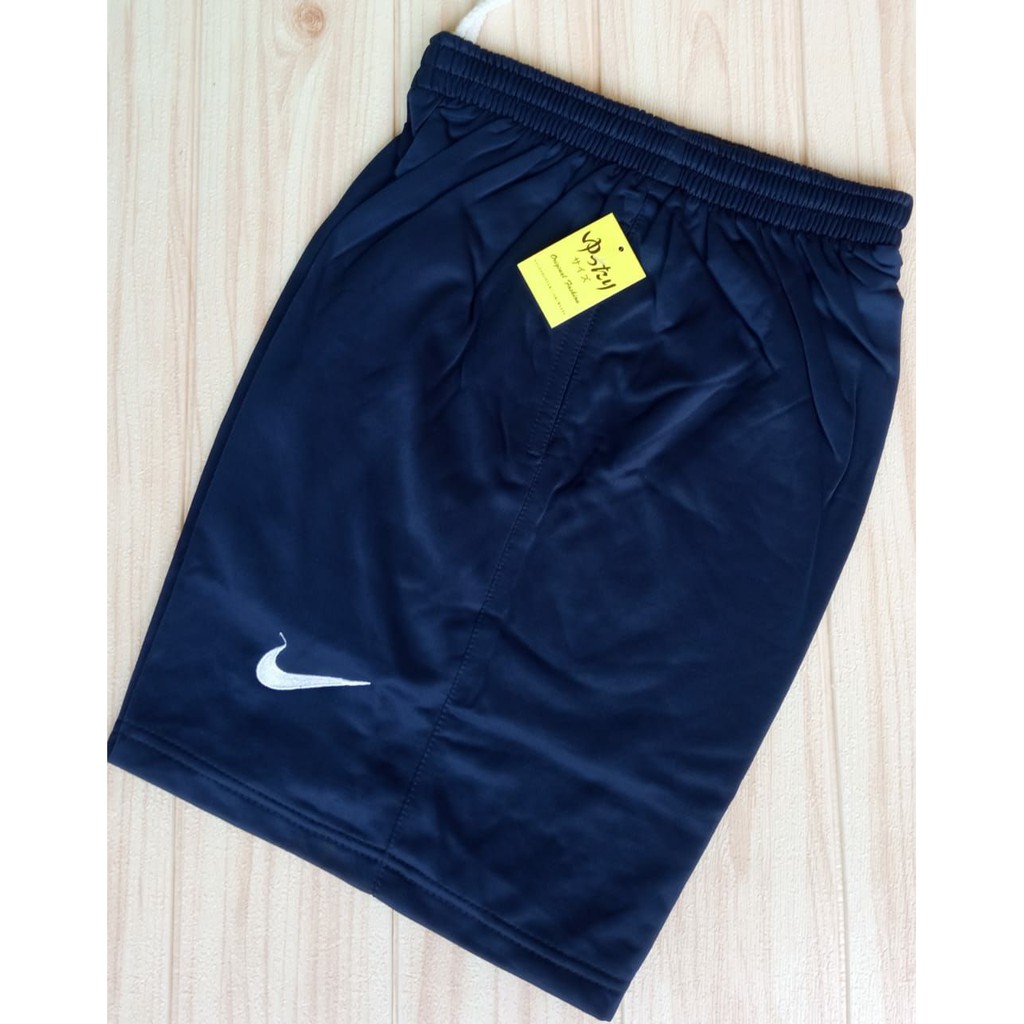 Celana Olahraga Pendek Pria HITAM Import Original Jogging Running Santai Voli Casual Cowok Cewek