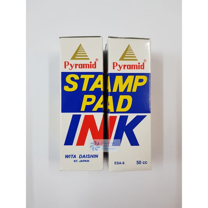 

Pyramid Stamp Pad Refill Ink / Tinta Stempel Pyramid - Hitam RJT