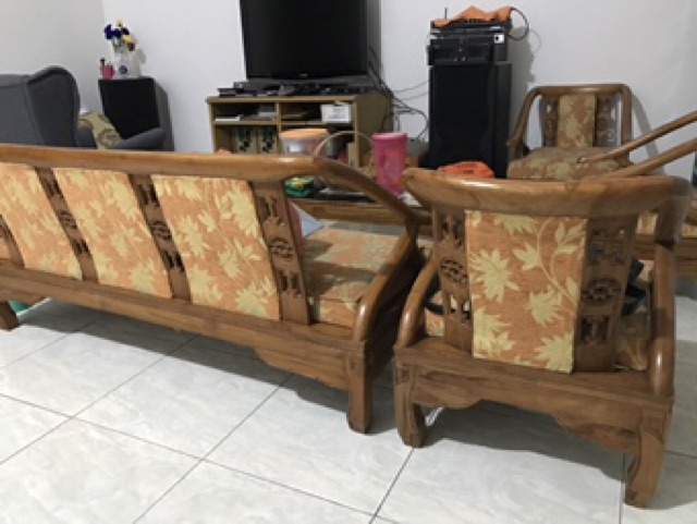 Sofa / kursi tamu jati