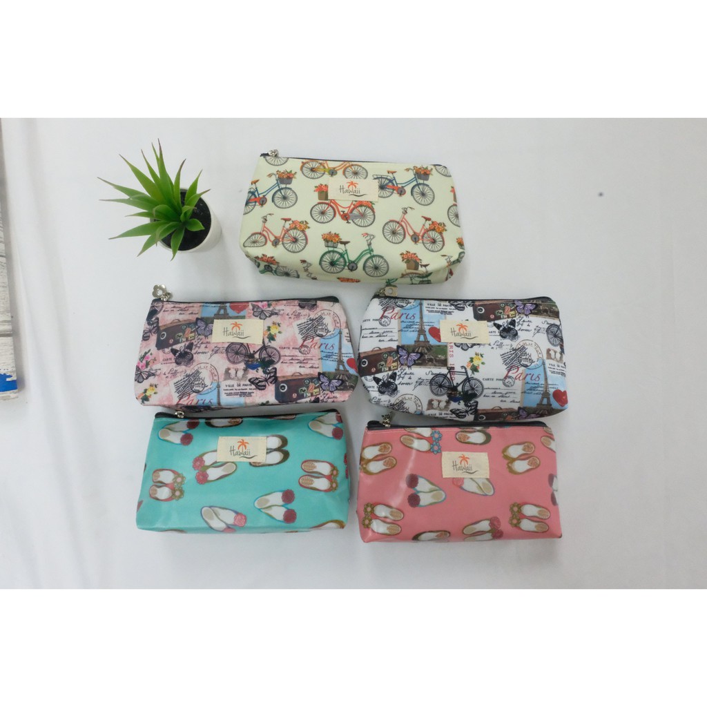 Dompet Kosmetik Pouch Serbaguna Casual Medium -DO2