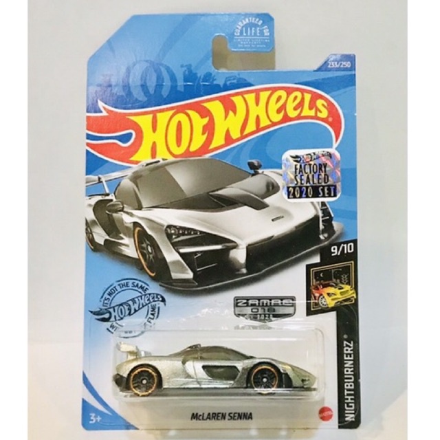 HOTWHEELS - McLAREN SENNA  ZAMAC