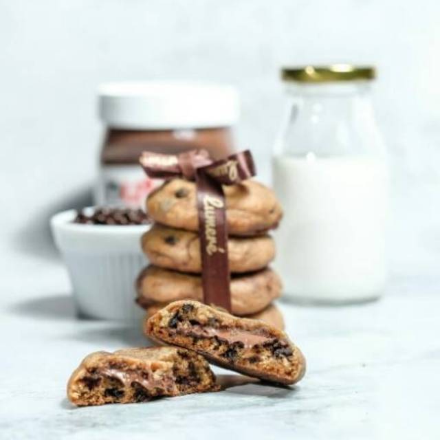 

Soft Baked Chocochips and Nutella Cookies/2pcs