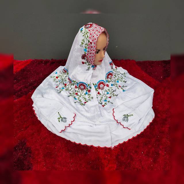 Mukena Semi Sutra Terusan