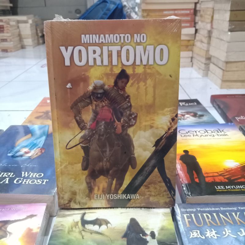 OBRAL Buku novel murah // novel sastra Jepang // fantasi // dewasa // fiksi // sejarah // Eiji yoshikawa // oda nobunaga // kiersten white // Alexia Chen // the magician // furinkazan // the earthsea cycle // Stephanie Anna // natisha // gerobak lee-Minamoto 1