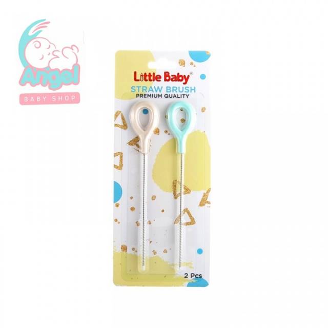 Little Baby Straw Brush / Sikat Sedotan - Isi 2