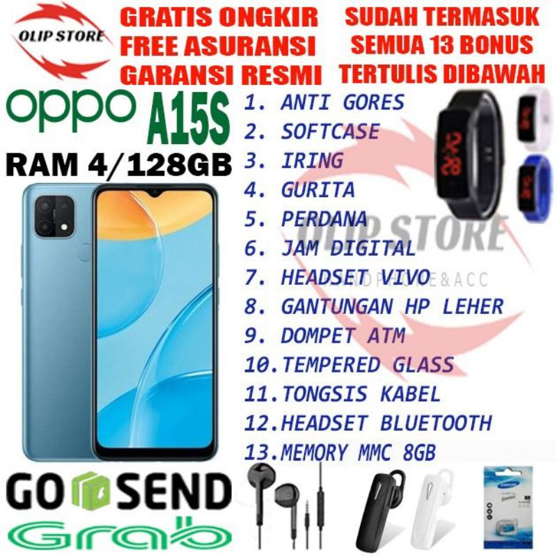 OPPO A15S 4/64 RAM 4GB ROM 64GB GARANSI RESMI