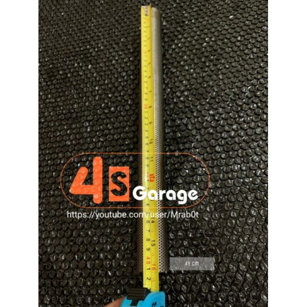 Pipa Saringan Knalpot Copy CMS GEN 1 Inlet 35mm Peredam Suara Kenalpot Racing Bobokan Adem Bass Gerung Copy CMS9-5