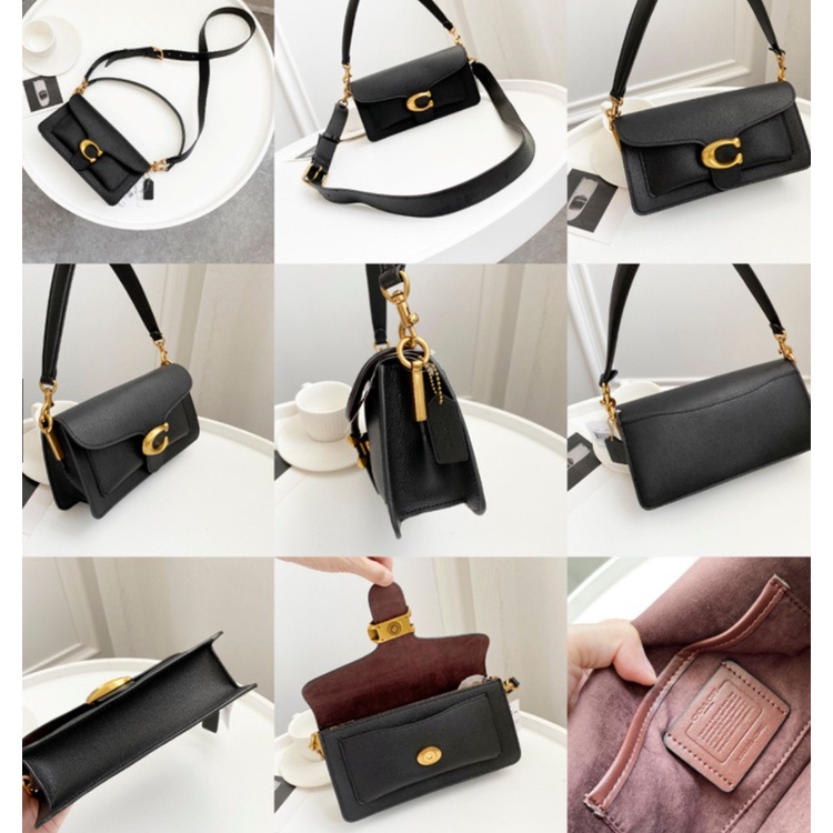 (grab) 73995 91215 76105 3700 4606 coach All Leather Material Women Shoulder Bag Cross Body Bag