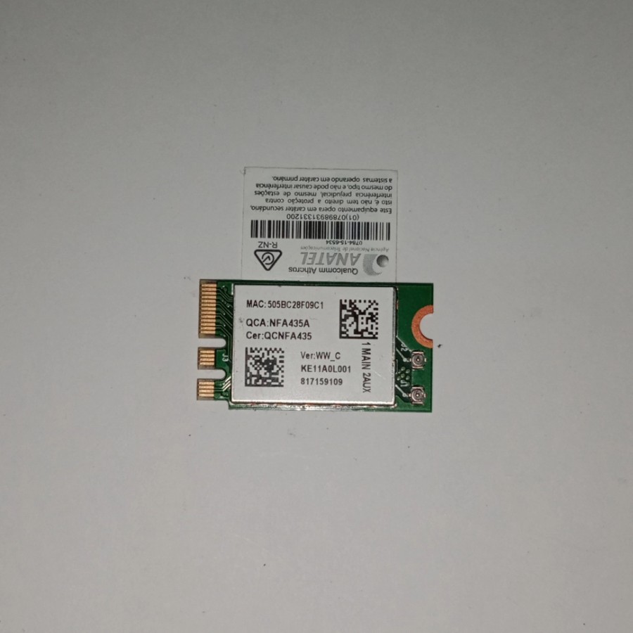 Wificard Wifi Card Acer ASPIRE 3 A311-31-C64M
