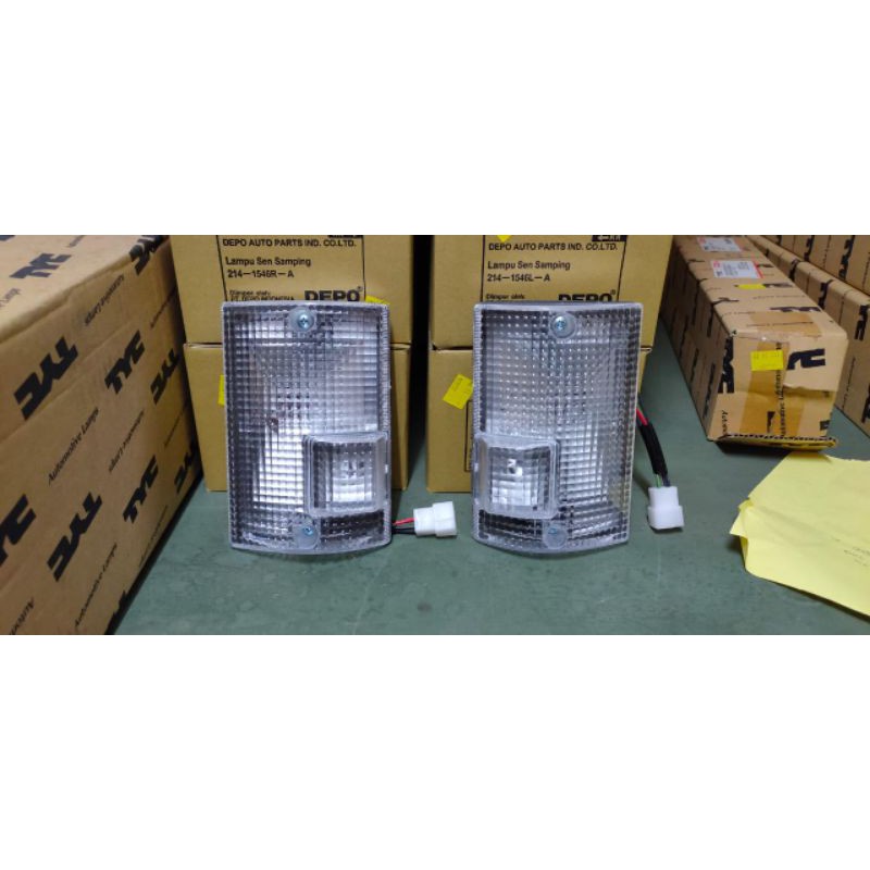 kaca mika sen l300 lampu sein sen senja riting colt l300 putih bening variasi komplit sesuai foto