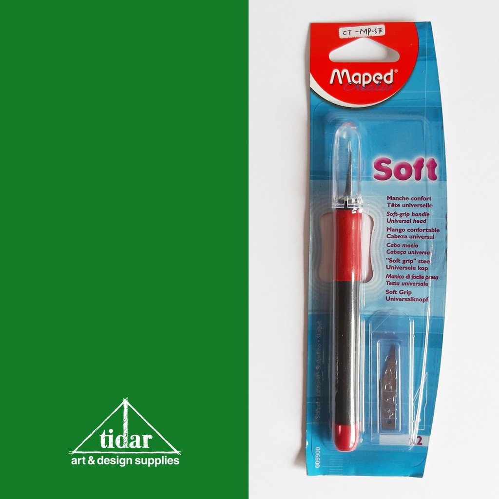 

Maped Scalpel Soft - Craft Knife - Art Knife - Pen Cutter - Pisau Ukir