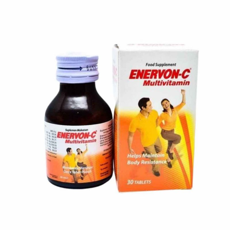 enervon c 30 tablet enervon-c isi 30 kapsul vitamin c dan b kompleks