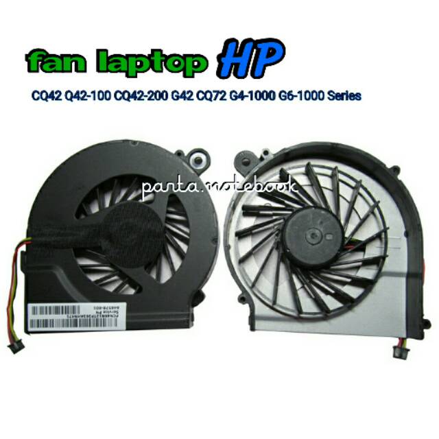 Fan / kipas Laptop HP Compaq Presario CQ42 Q42-100 CQ42-200 G42 CQ72 G4-1000 G6-1000 Series