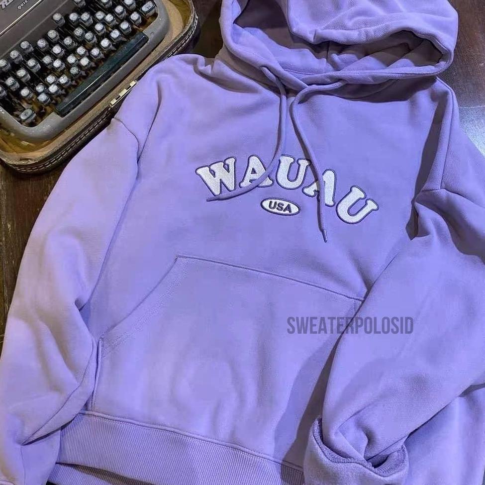 Hoodie Jumper WAUAU (Bordir) S-XXL {RJP.14Jl22м}