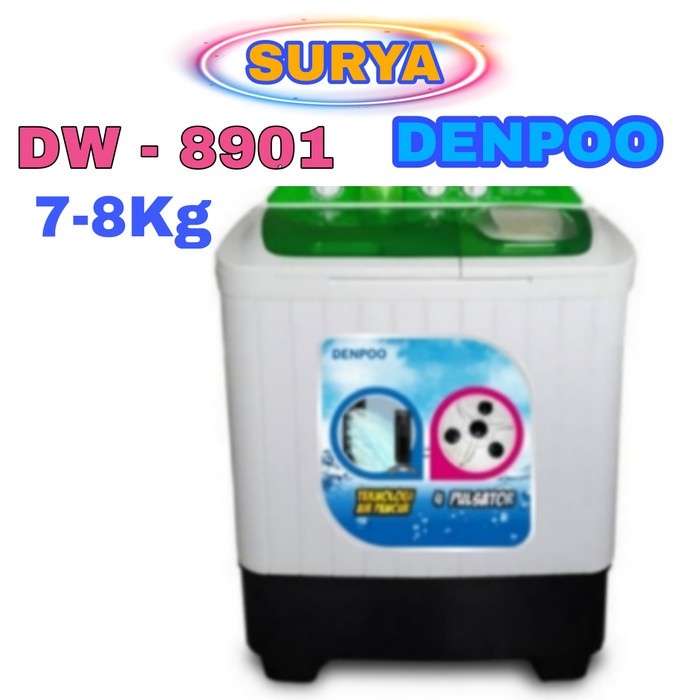 MESIN CUCI DENPOO DW 8901