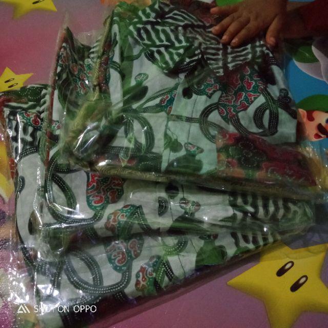 Maura Couple - Sania Ruffle Batik Couple Ori Ndoro Jowi Garansi Termurah Shopee -cendrawasih Merak