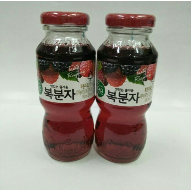 

WOONGJIN Zaiyeonun Raspberry Minuman Sari Buah 180ml