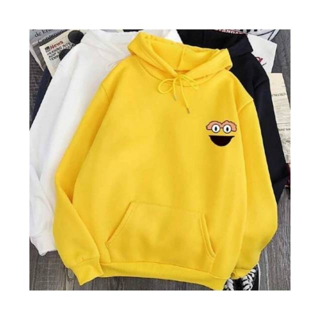 SESAME OSCAR HOODIE WANITA - JUMPER LUCU TEBAL TERLARIS