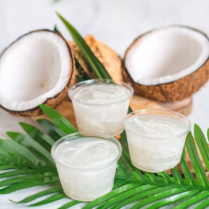 

Coconut jelly foodtray