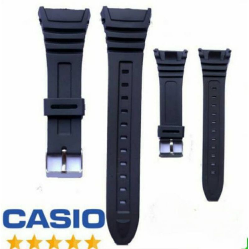 Tali jam Casio W-96H W 96 H W-96H Strap tali jam tangan Casio  W-96H  jam TANGAN CASIO W 96 H