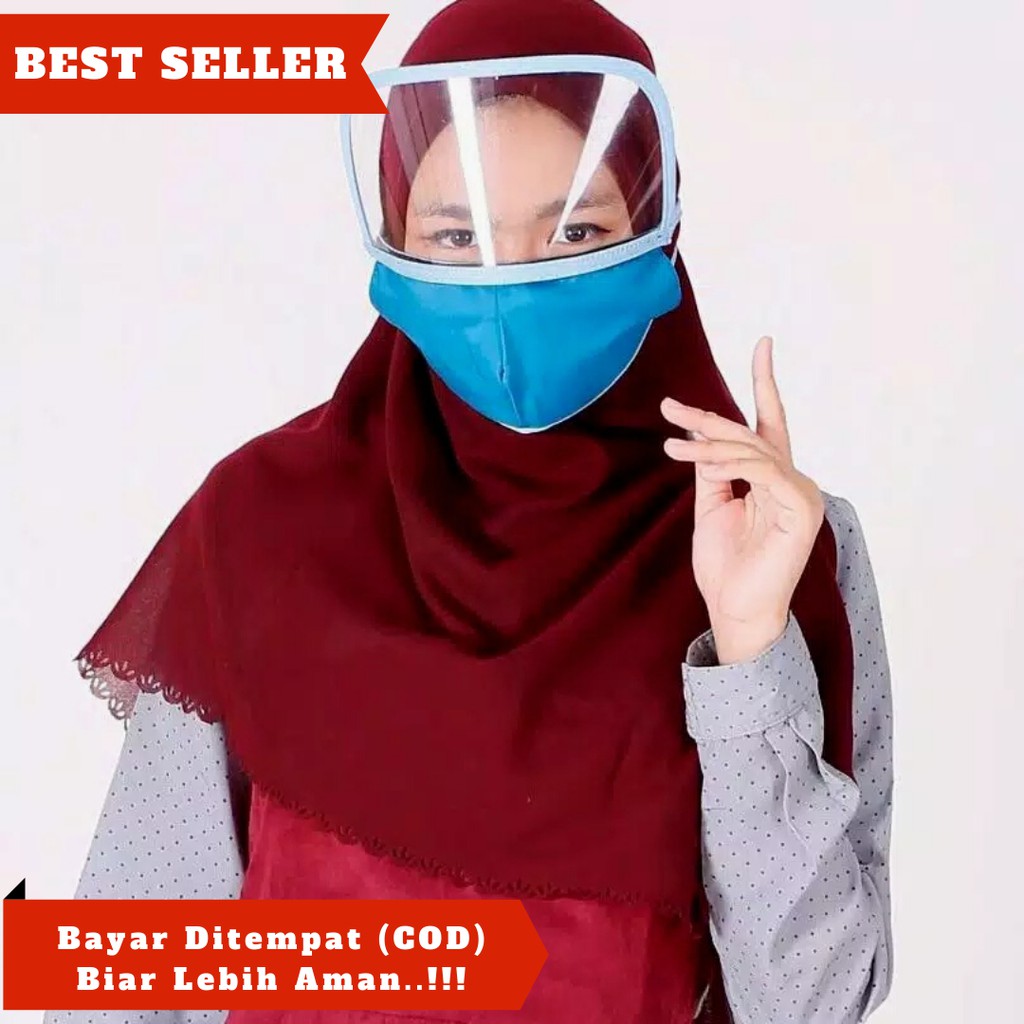 Masker Kain Proteksi -  Grosir Termurah bisa (COD) - Masker Non Medis