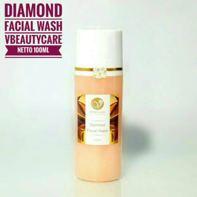Diamond Facial wash/ sabun Pemutih super. Victory Beauty Care VBC - V Beauty Care