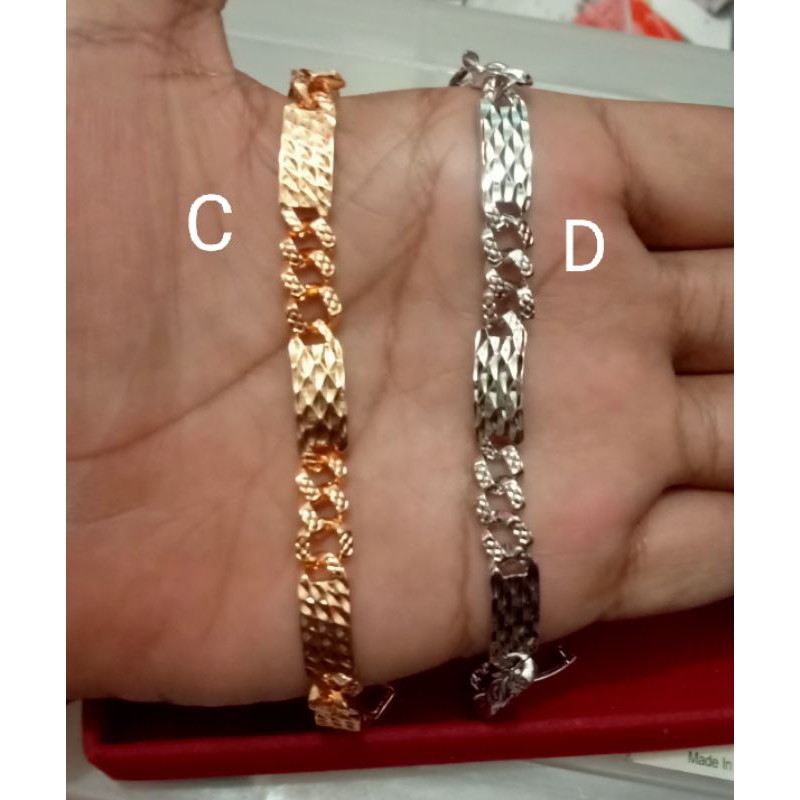 RL72. Gelang xuping wanita lapis emas 18 cm