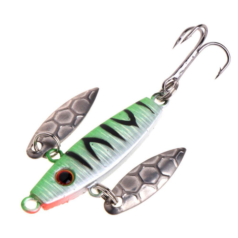 Top 4pcs /set Kait Pancing Es Renang Jigging Walleye Buatan