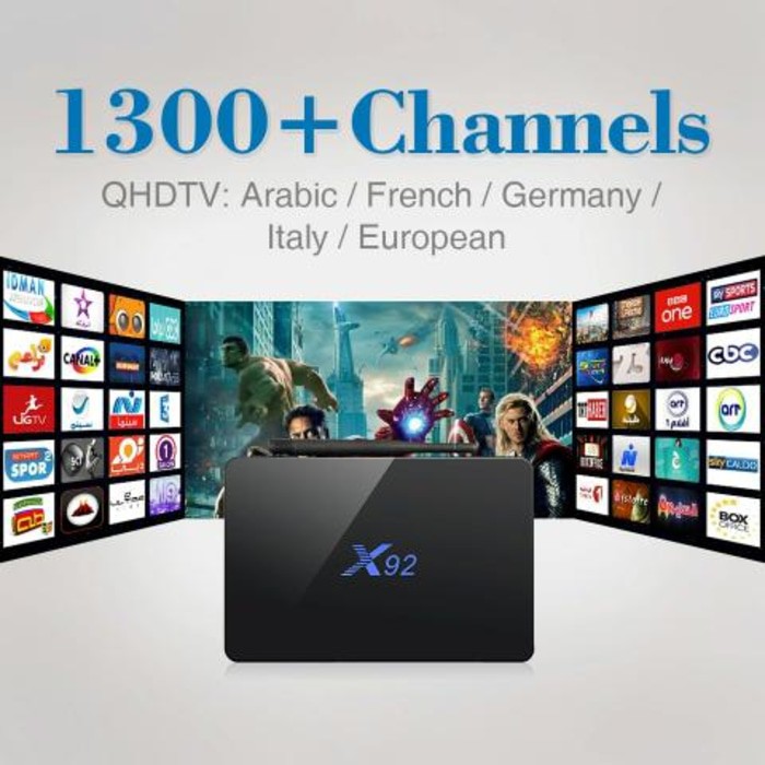 X92 ANDROID TV BOX - OS MARSHMALLOW - CPU S912 8 CORE - Murah