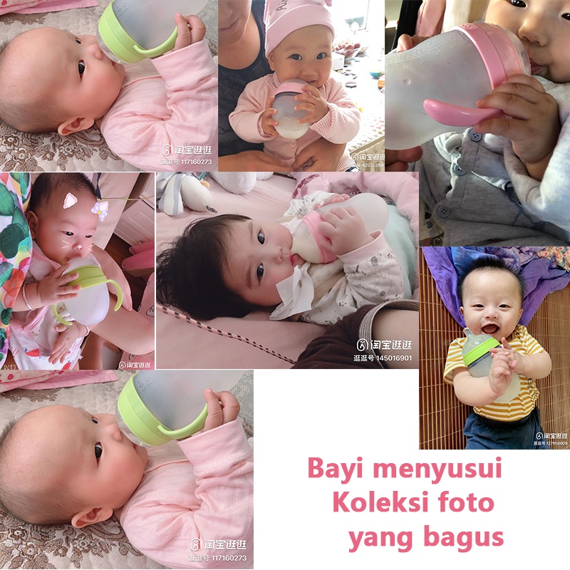 Botol Silikon Bayi/PIKO BELLO Bayi Botol Susu/Botol L18/19