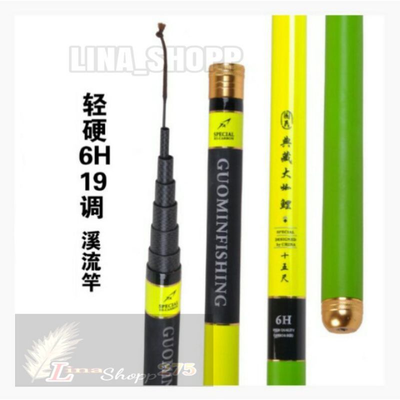 Joran Tegek Daiwa 540 Guominfishing 6H