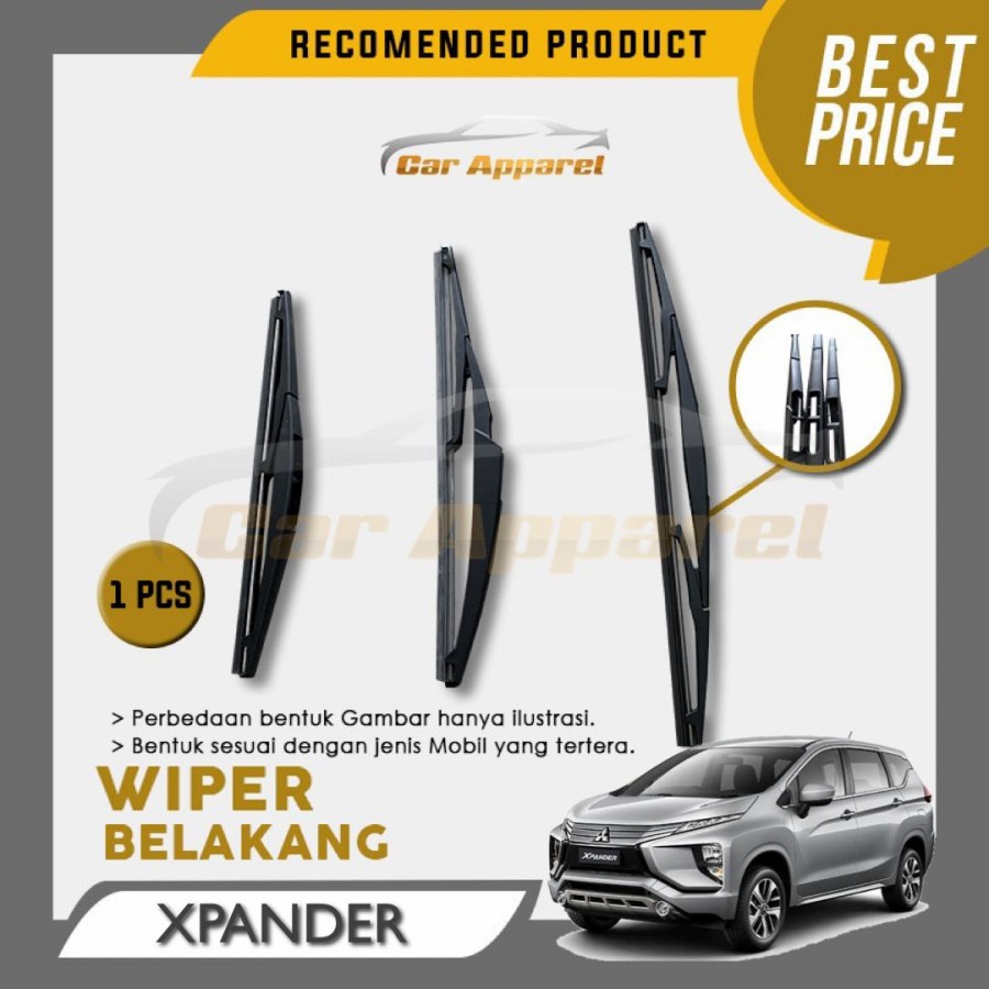 Wiper Belakang Xpander Rear Wiper 12 inch