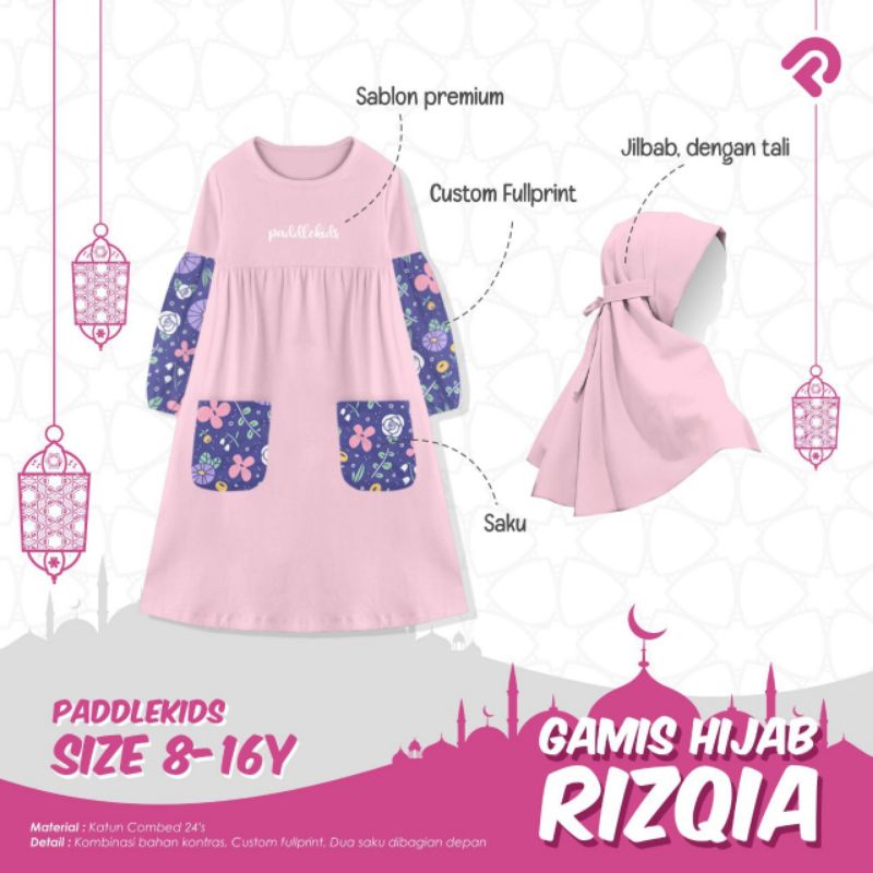 Gamis Rizqia by Paddlekids