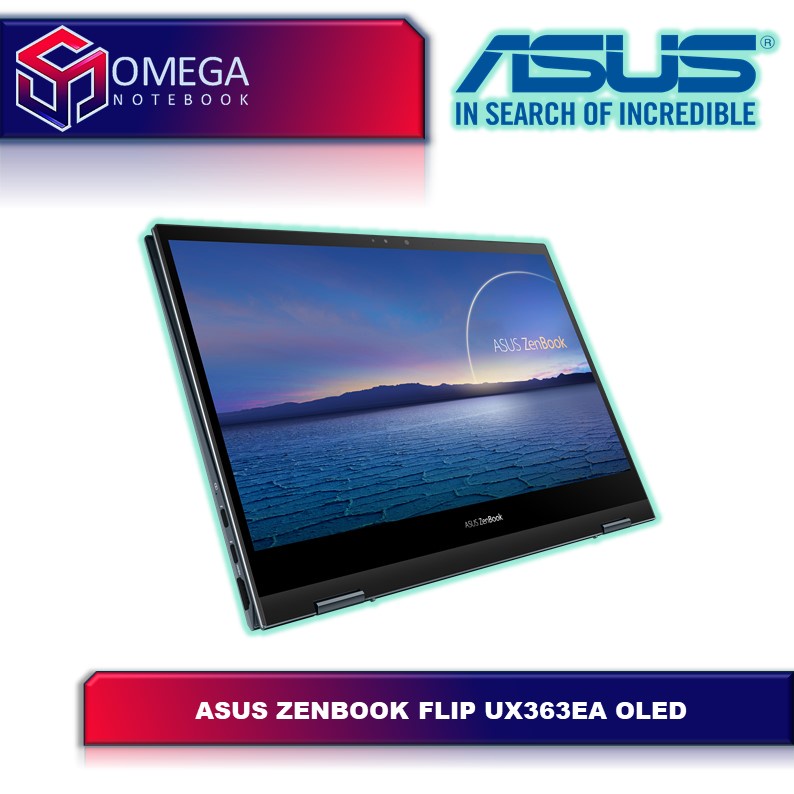 ASUS ZENBOOK FLIP UX363EA OLED i7 1165G7 16GB 1TBSSD W10 13.3FHD