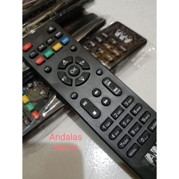 REMOT REMOTE STB PARABOLA TANAKA MODI DVB T2/REMOT SET TOP BOX