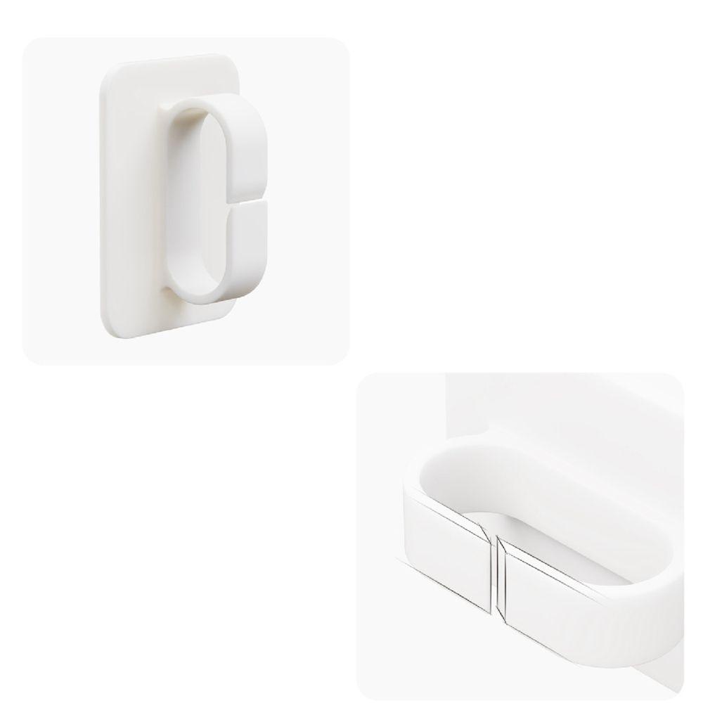 Quinton 2pcs / Set Kait Organizer Tempel Dinding Bahan PP Untuk Perlengkapan Rumah