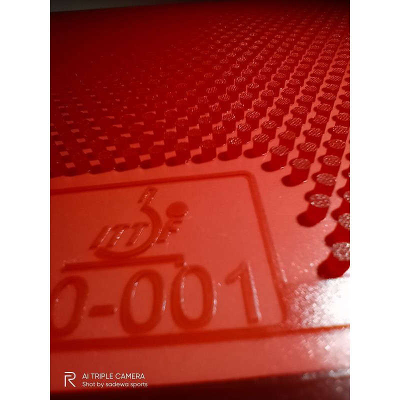 KARET BINTIK PANJANG DAWEI 388D-2 OX TANPA SPONGE BINTIK LEBIH BESAR LEBIH GOYANG TP TETEP AWET ITTF