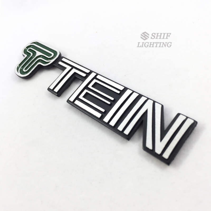 1Pc Stiker Emblem / Badge Motif Logo tein Bahan Metal untuk Bagasi Belakang Mobil