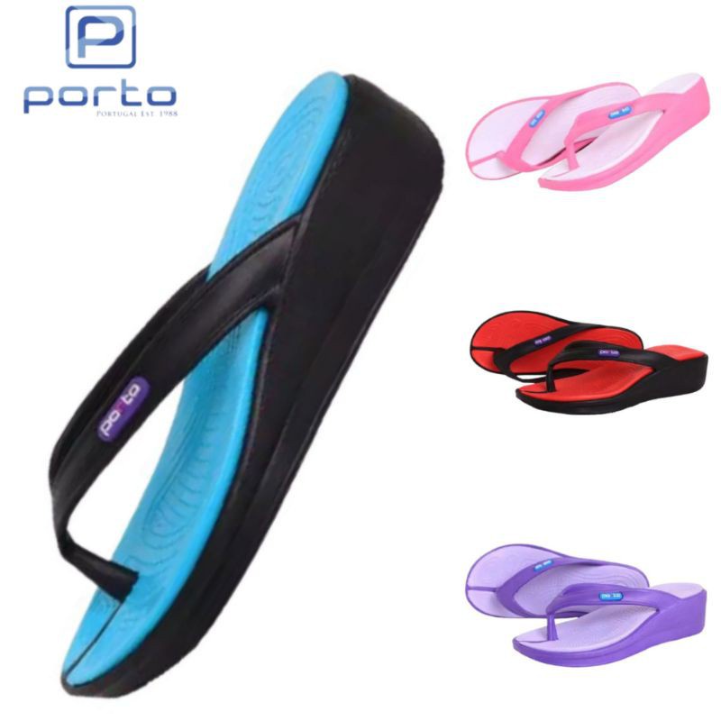 PORTO 711 L (36-40)/sandal jepit karet tebal wanita dewasa porto