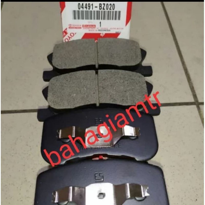 brake pad depan agya ayla matic kampas rem front toyota Agya Ayla metic