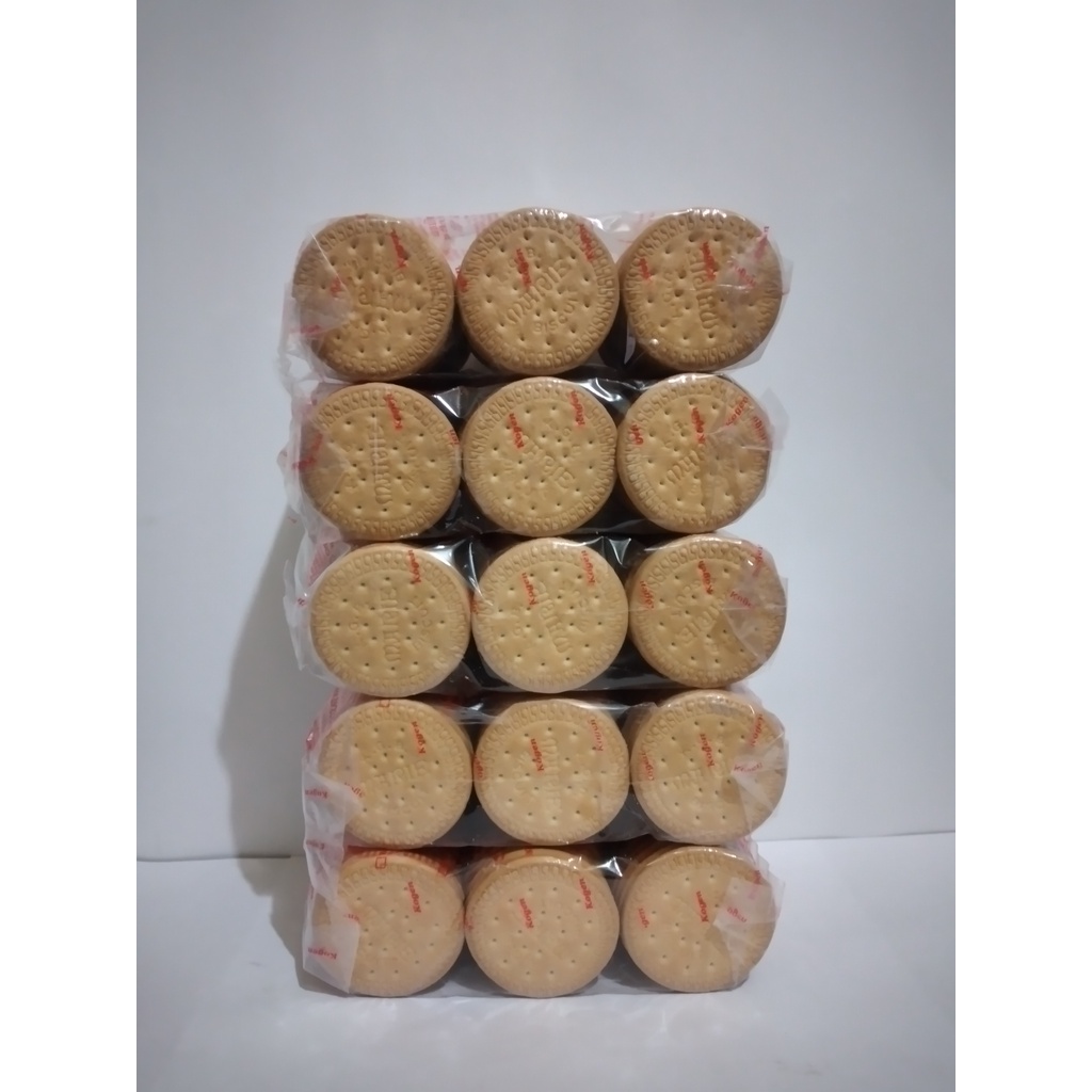 

Biskuit Marie kemasan kecil khong guan 200gr isi 5 pack
